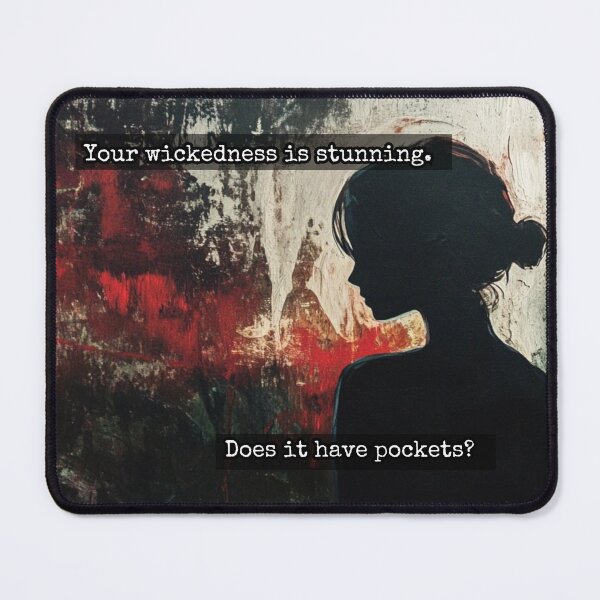 Item preview, Does It Have Pockets Dark Humor Art designed and sold by The Secret Cabal of Despair.