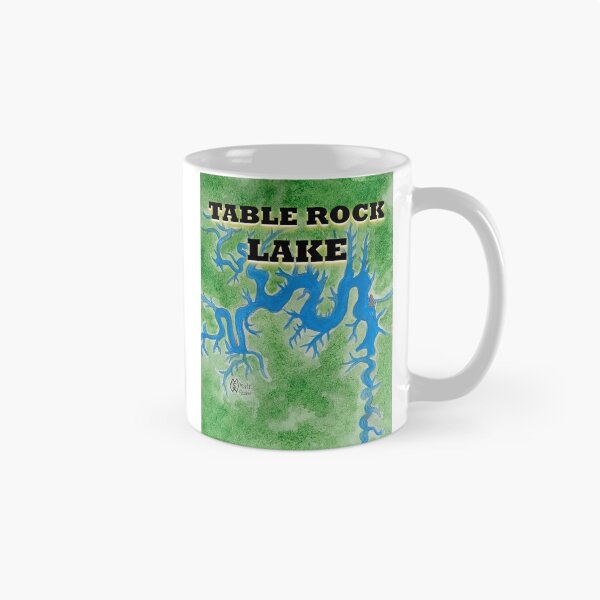 Item preview, Table Rock Lake map view  designed and sold by Matt Starr Fine Art .