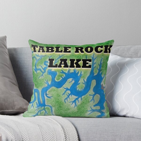 Item preview, Table Rock Lake map view  designed and sold by Matt Starr Fine Art .