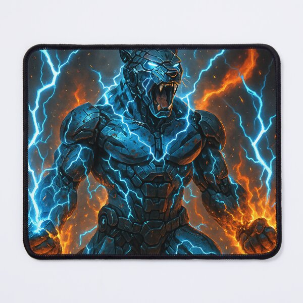 Item preview, Beast of fire and lightning designed and sold by fantasyai3.