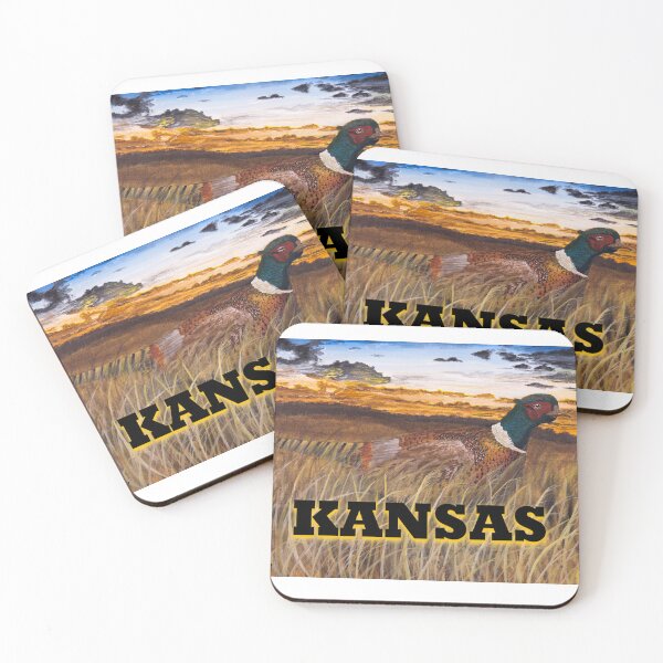 Item preview, Kansas pheasant at sunset  designed and sold by Matt Starr Fine Art .