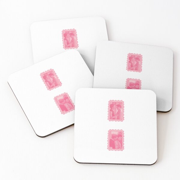 Item preview, The Cottage Hollanov Pink Stamps designed and sold by Ellie On the Bookself.