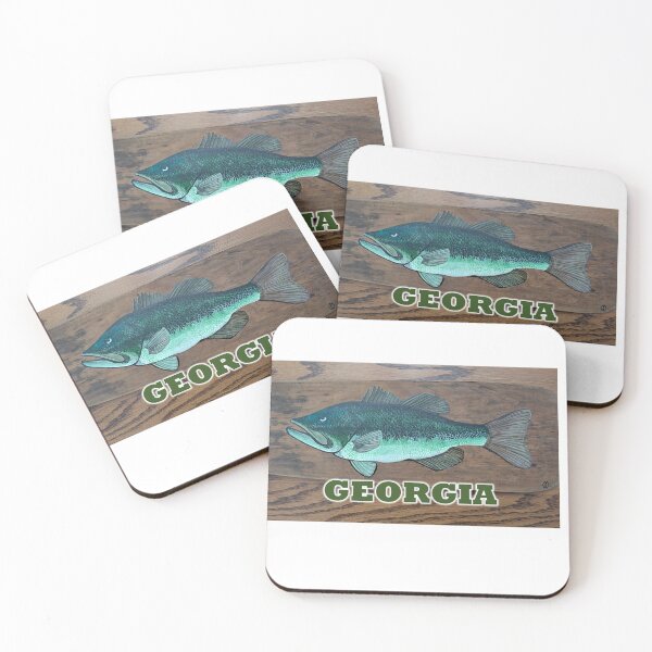 Item preview, Georgia largemouth bass designed and sold by Matt Starr Fine Art .
