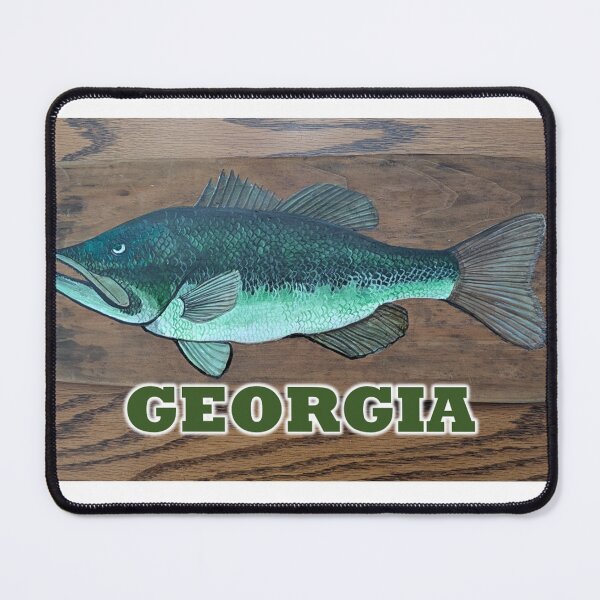 Item preview, Georgia largemouth bass designed and sold by Matt Starr Fine Art .