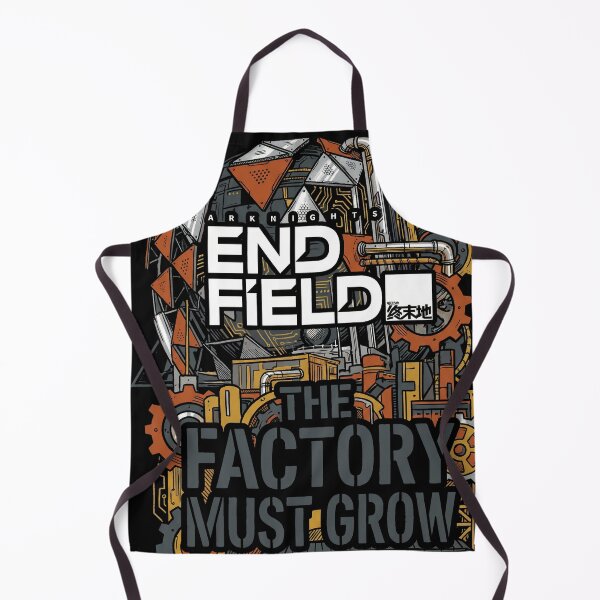 Item preview, Arknights Endfield Factory Must Grow Meme T-Shirt Retro Factory Automation Base Defense designed and sold by Senpaiwaves.