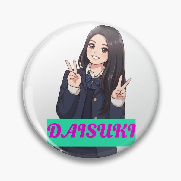 Item preview, DAISUKI / cutie japanese girl / designed and sold by LOVEARTDESIGN.