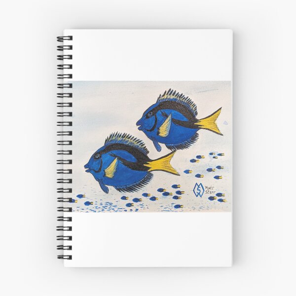 Item preview, Blue tang school  designed and sold by Matt Starr Fine Art .