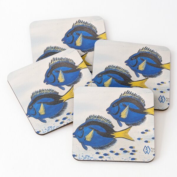 Item preview, Blue tang school  designed and sold by Matt Starr Fine Art .