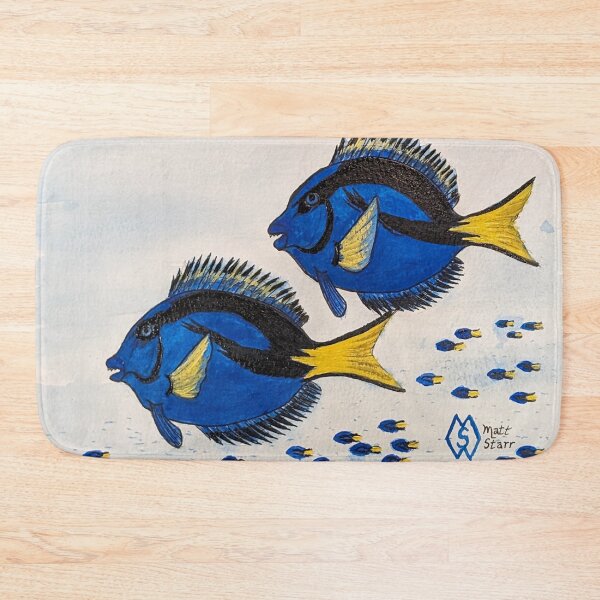 Item preview, Blue tang school  designed and sold by Matt Starr Fine Art .