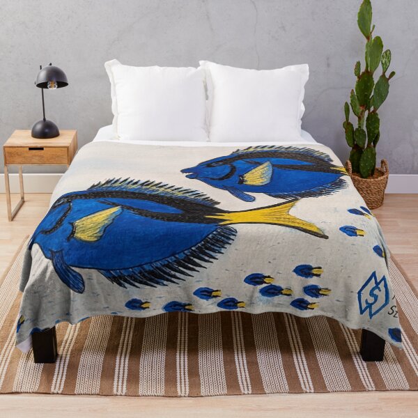 Item preview, Blue tang school  designed and sold by Matt Starr Fine Art .