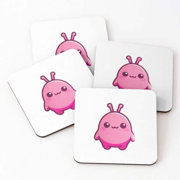 Item preview, Cute Pink Love Alien Valentine Sticker Character designed and sold by SassyArtistry.