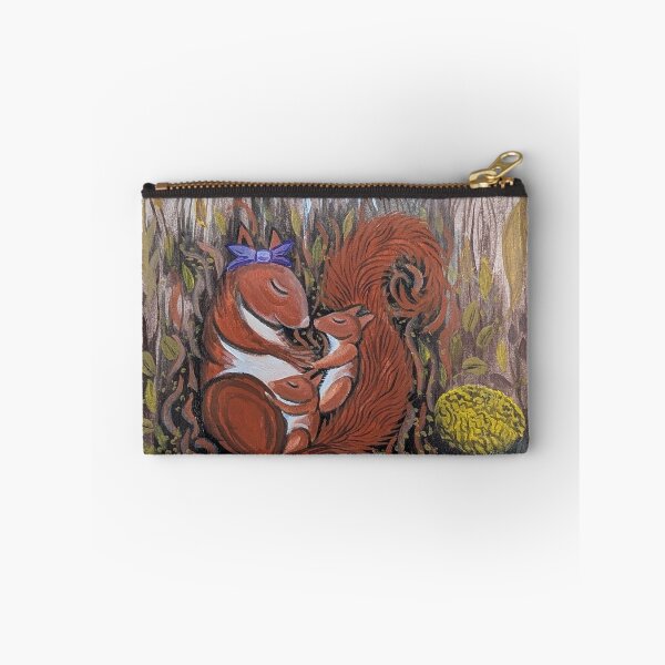 Item preview, Missy was all curled up asleep with her baby squirrels  designed and sold by Matt Starr Fine Art .