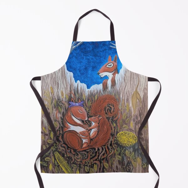 Item preview, Missy was all curled up asleep with her baby squirrels  designed and sold by Matt Starr Fine Art .