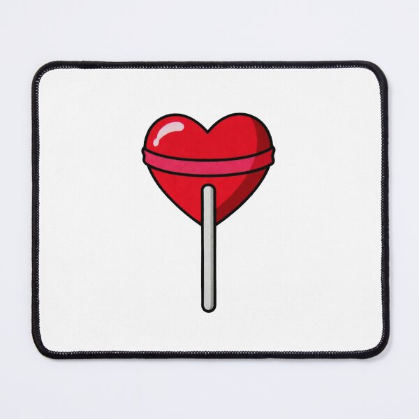 Item preview, Red Heart Candy Lollipop Love Valentine Sweet designed and sold by SassyArtistry.