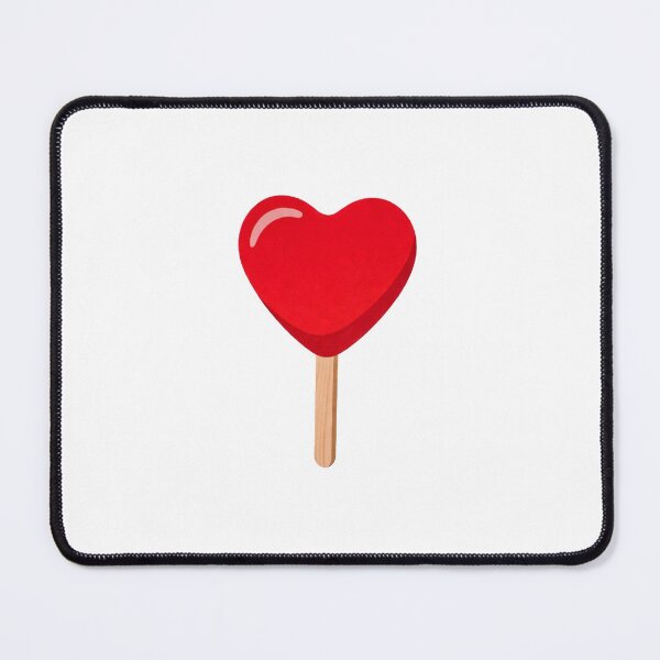 Item preview, Red Heart Candy Love Valentine Lollipop Sticker designed and sold by SassyArtistry.