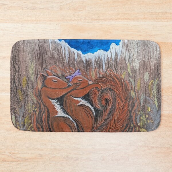Item preview, Winter was long but the squirrels were warm and snug in their home  designed and sold by Matt Starr Fine Art .