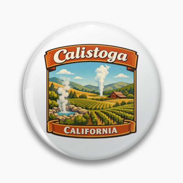Item preview, Calistoga, California designed and sold by Myra365Art.