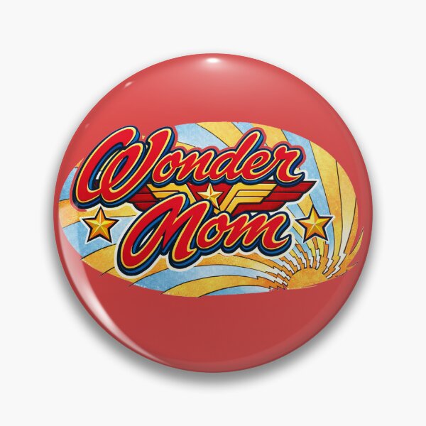 Item preview, Wonder Mom — Retro Superhero Tribute Design designed and sold by BB Design Garage.