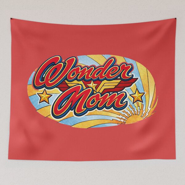 Item preview, Wonder Mom — Retro Superhero Tribute Design designed and sold by BB Design Garage.
