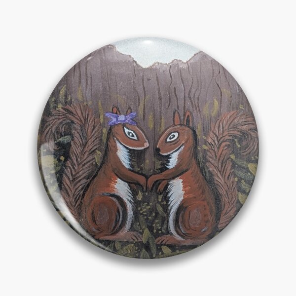Item preview, Chippy and Missy stored nuts and corn in the nest for winter food designed and sold by Matt Starr Fine Art .