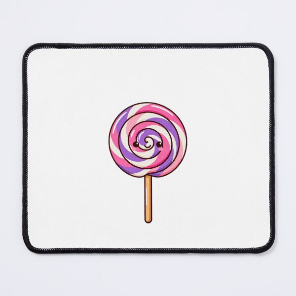 Item preview, Blushing Cute Pastel Pink Purple Candy Lollipop designed and sold by SassyArtistry.