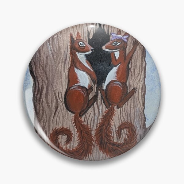 Item preview, Chippy showing Missy the nest in the tree  designed and sold by Matt Starr Fine Art .