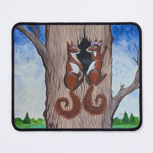 Item preview, Chippy showing Missy the nest in the tree designed and sold by Matt Starr Fine Art .