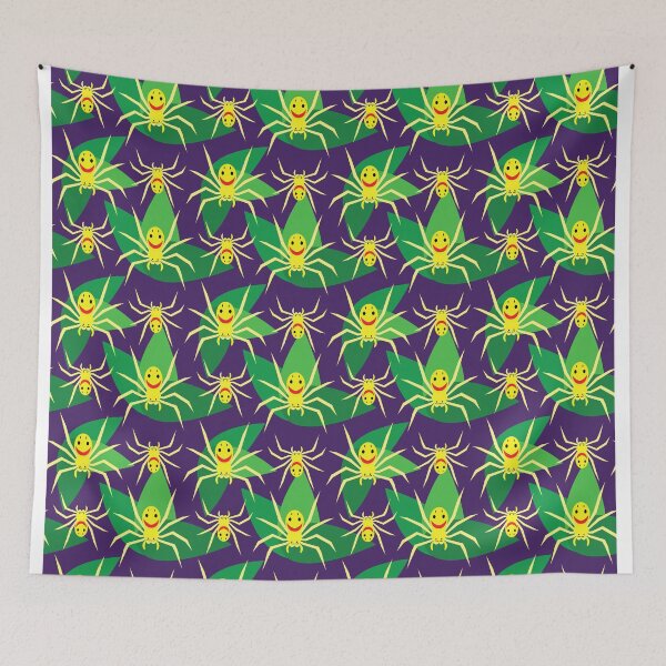 Item preview, Happy Face Spider Pattern designed and sold by babybigfoot.