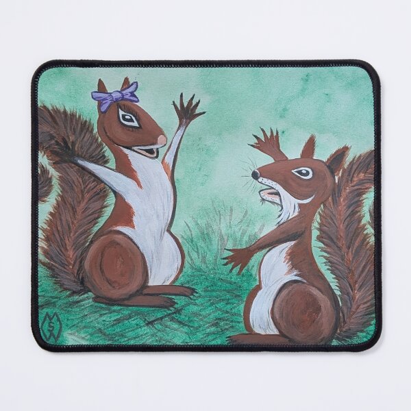 Item preview, Chippy and Missy tell each other about their big adventures designed and sold by Matt Starr Fine Art .