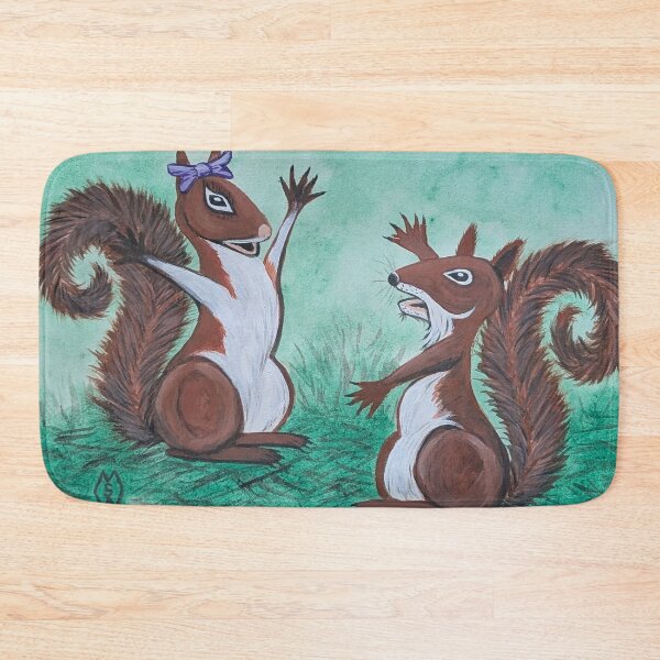 Item preview, Chippy and Missy tell each other about their big adventures  designed and sold by Matt Starr Fine Art .