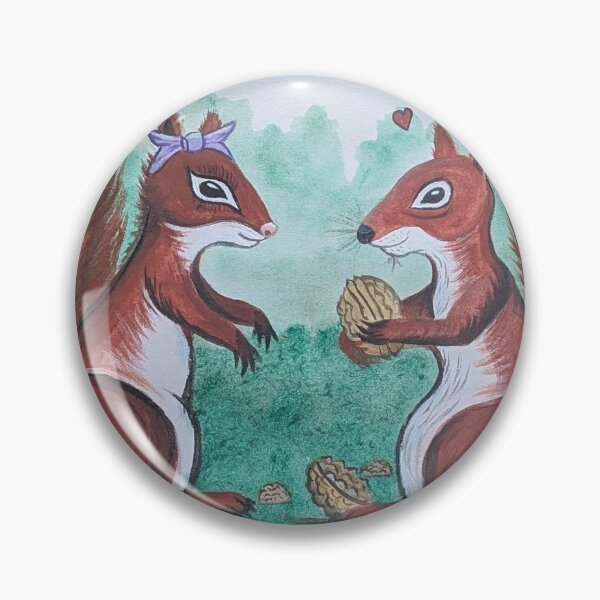 Item preview, Chippy meets Missy Squirrel  designed and sold by Matt Starr Fine Art .