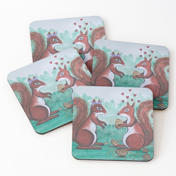 Item preview, Chippy meets Missy Squirrel  designed and sold by Matt Starr Fine Art .