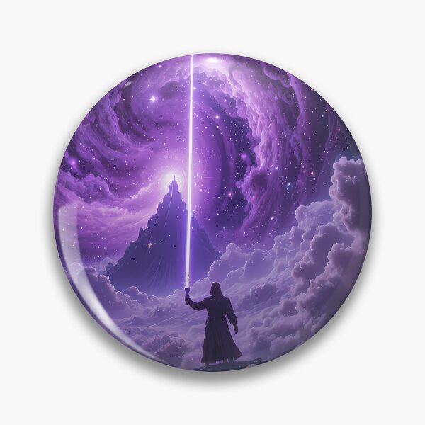 Item preview, Violet Galactic Journeys Epic Adventures Beyond Stars Space designed and sold by ART ATTACK ZONE.