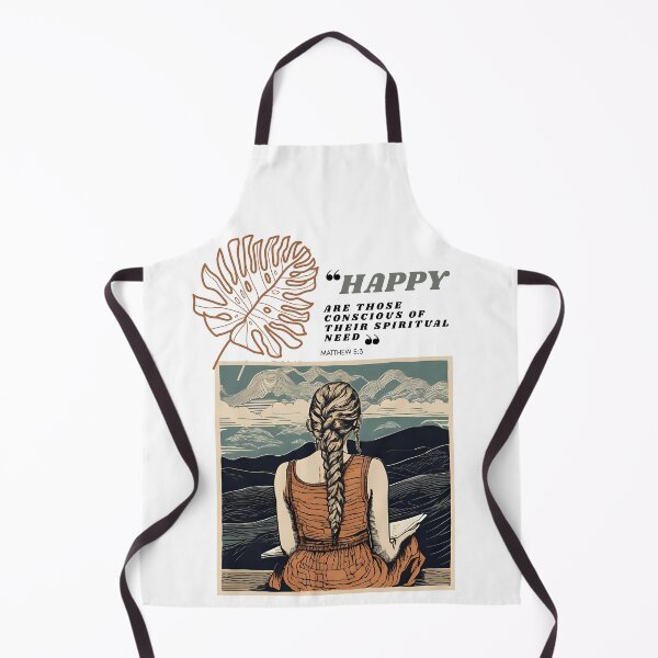 Item preview, Happy Are Those Conscious Blond Braids Bold Type designed and sold by EveryGoodGift.