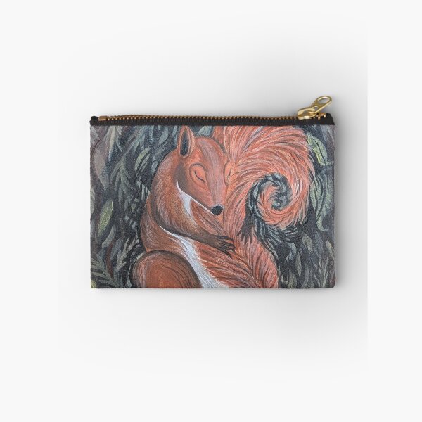 Item preview, Chippy Squirrel curled up and asleep in the tree nest  designed and sold by Matt Starr Fine Art .