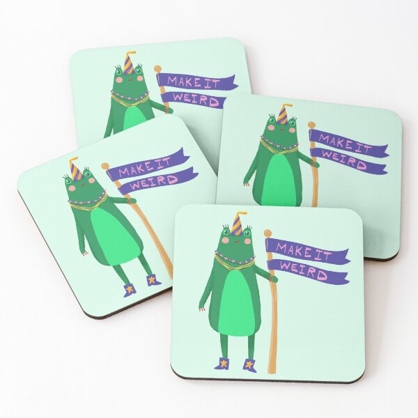 Item preview, Make It Weird Frog designed and sold by Stephanie McRae.