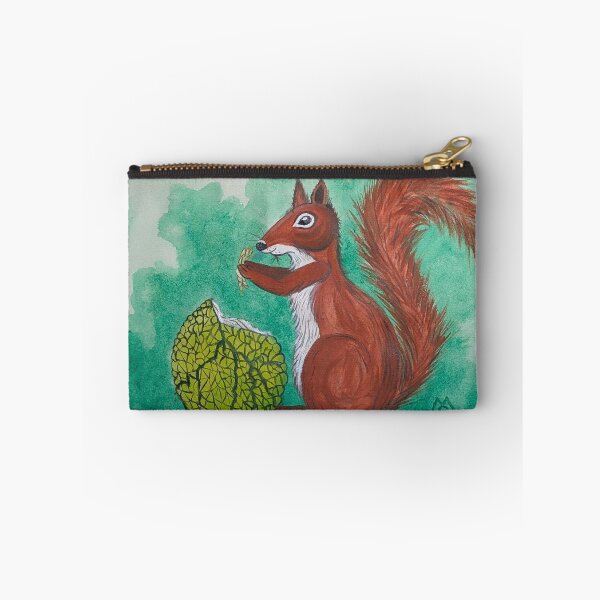 Item preview, Chippy eating a hedgeapple  designed and sold by Matt Starr Fine Art .