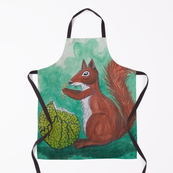 Item preview, Chippy eating a hedgeapple  designed and sold by Matt Starr Fine Art .