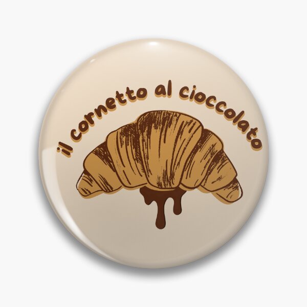 Item preview, il cornetto al cioccolato chocolate croissant designed and sold by Shedronpanda.