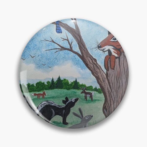 Item preview, Chippy loved to visit other wild animals and birds  designed and sold by Matt Starr Fine Art .