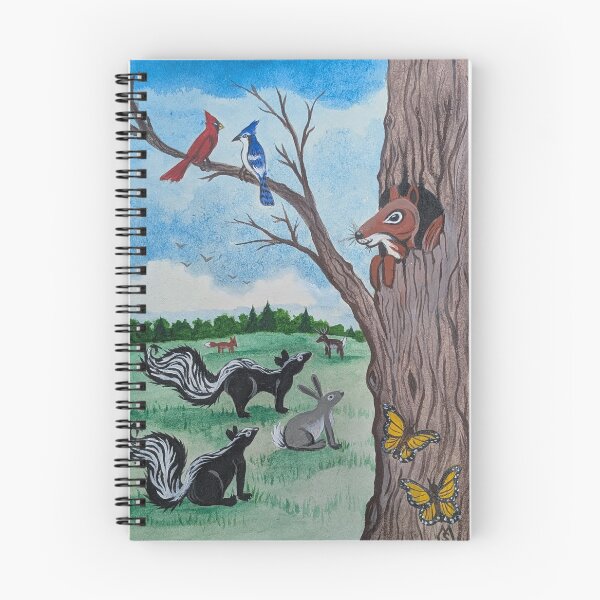 Item preview, Chippy loved to visit other wild animals and birds  designed and sold by Matt Starr Fine Art .