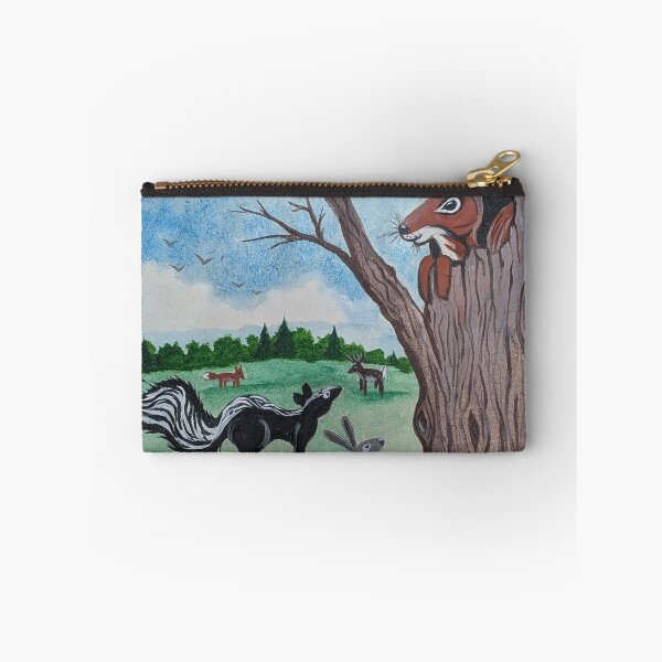 Item preview, Chippy loved to visit other wild animals and birds  designed and sold by Matt Starr Fine Art .