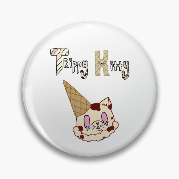Item preview, Trippy Kitty Character designed and sold by StudioNellie.