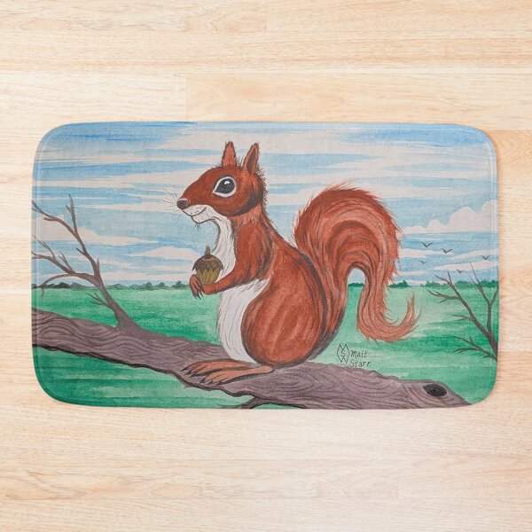 Item preview, Chippy Squirrel in a tree with a nut  designed and sold by Matt Starr Fine Art .
