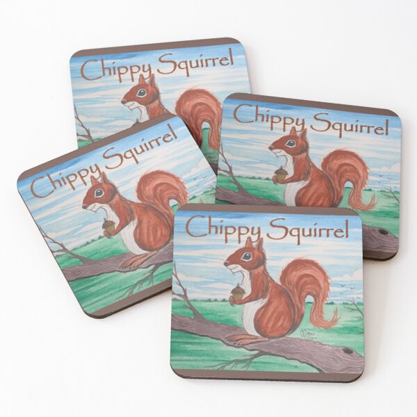 Item preview, Chippy Squirrel book cover designed and sold by Matt Starr Fine Art .