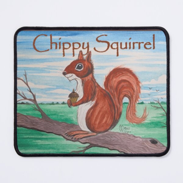 Item preview, Chippy Squirrel book cover designed and sold by Matt Starr Fine Art .