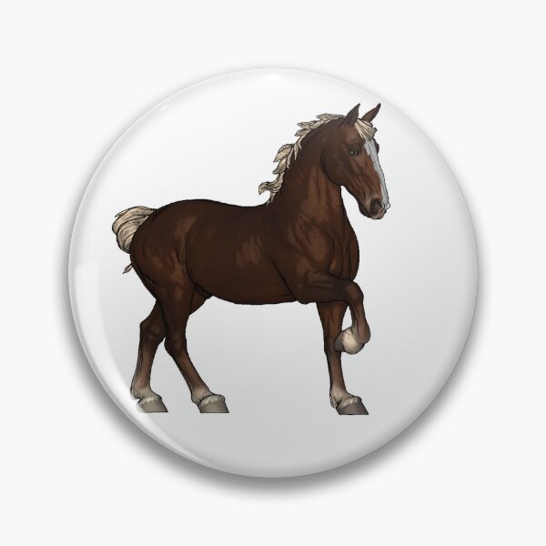 Item preview, Rook - Flaxen Liver Chestnut designed and sold by modelsbylevi.