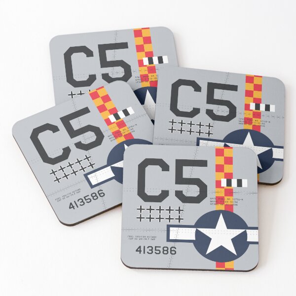 Item preview, USA P-51 Aircraft Markings designed and sold by VoodooCircus.