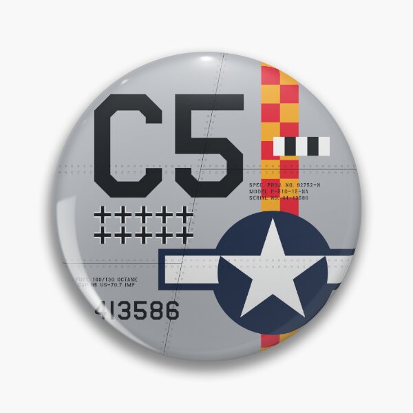 Item preview, USA P-51 Aircraft Markings designed and sold by VoodooCircus.