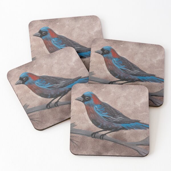 Item preview, Varied bunting in the dense shrubbery  designed and sold by Matt Starr Fine Art .